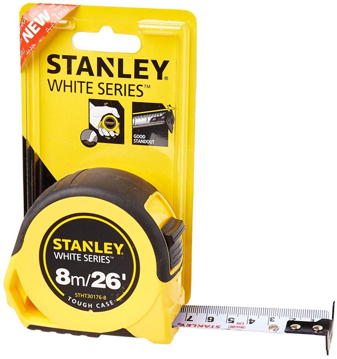 Thước cuộn thép 8m Stanley STHT30176-8 STHT30176-8 Stanley | Giá rẻ nhất - Công Ty TNHH Thương Mại Dịch Vụ Đạt Tâm