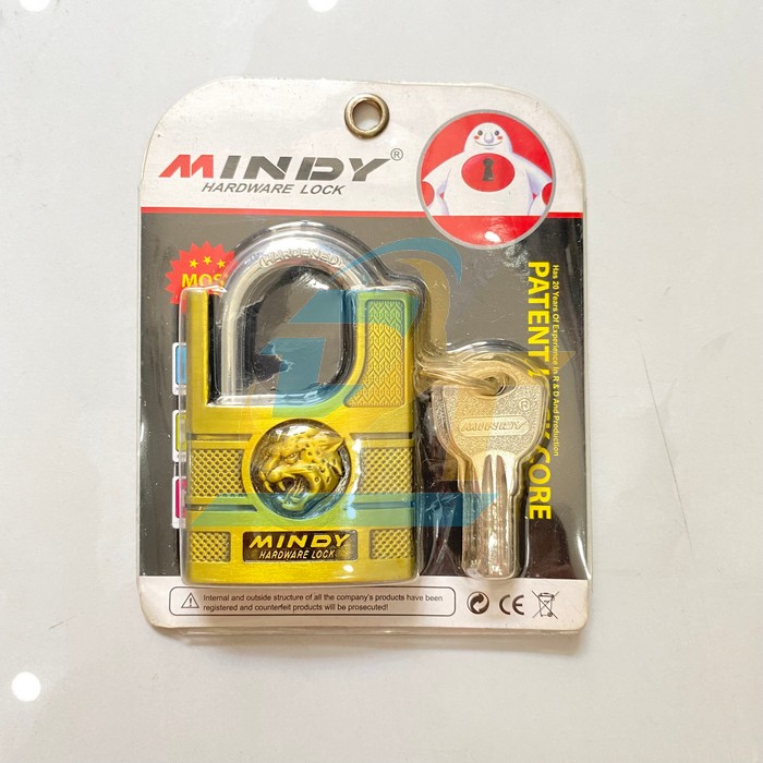 Ổ khóa treo chống cắt Mindy 6F (60mm)