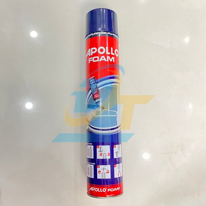 Keo bọt nở Apollo foam 750ml dùng vòi