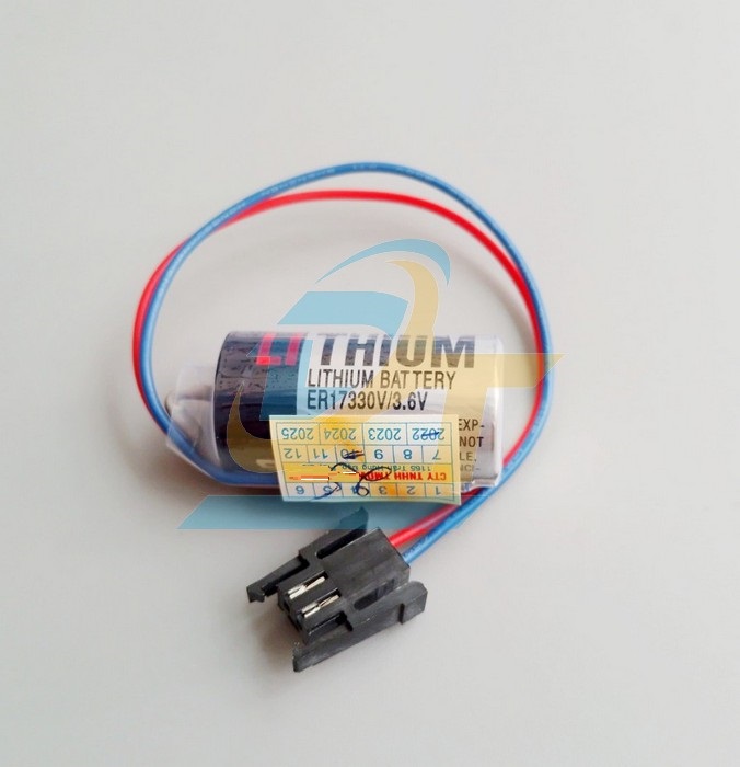 Pin nuôi nguồn Lithium 3.6V Toshiba ER17330 (Jack cắm)