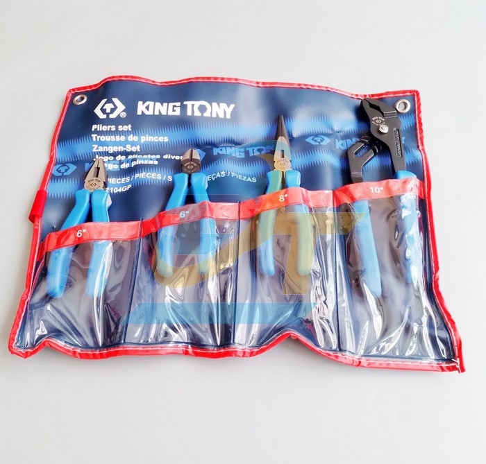 Bộ 4 kìm Cắt - Điện - Nhọn - Mỏ quạ Kingtony 42104GP 42104GP KingTony | Giá rẻ nhất - Công Ty TNHH Thương Mại Dịch Vụ Đạt Tâm