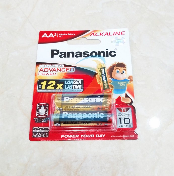 Pin Alkaline AA 1.5V Panasonic LR6T/2B (Vỉ 2 viên)