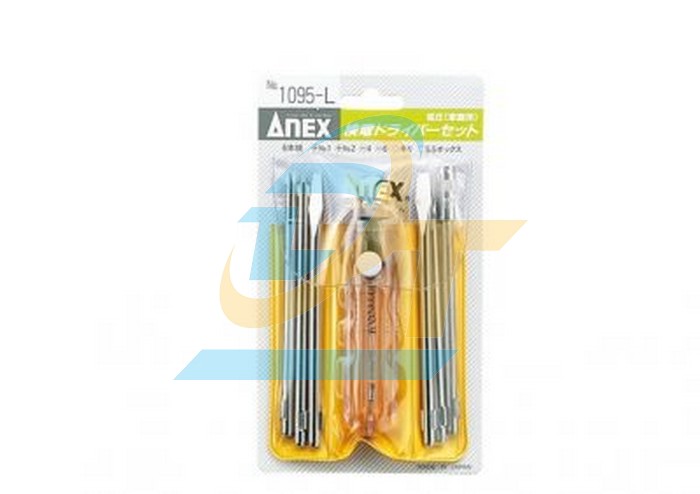 Bộ bút thử điện 6 mũi điện áp thấp(L) No.1095-L Anex