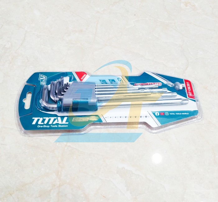 Bộ lục giác bông dài 9 chi tiết T10-T50 Total THT106391 THT106391 Total | Giá rẻ nhất - Công Ty TNHH Thương Mại Dịch Vụ Đạt Tâm