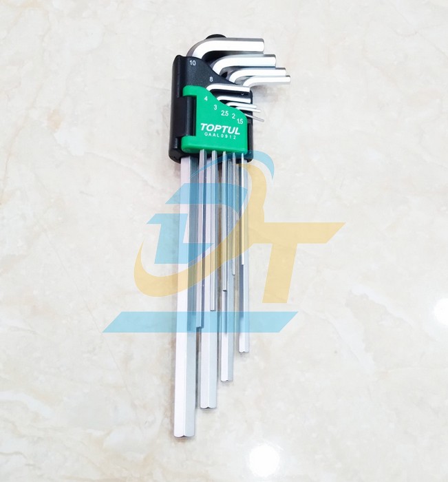 Bộ lục giác 9 cây dài 1.5-10mm Toptul GAAL0912 GAAL0912 TOPTUL | Giá rẻ nhất - Công Ty TNHH Thương Mại Dịch Vụ Đạt Tâm