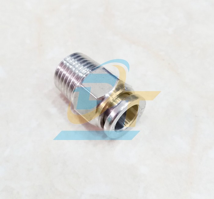 Đầu nối hơi thẳng inox 304 ren ngoài 13 ống 8 IPC8-02  China | Giá rẻ nhất - Công Ty TNHH Thương Mại Dịch Vụ Đạt Tâm