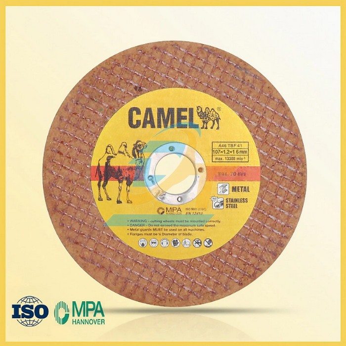 Đá cắt sắt Camel 115x1.0x22.23  Camel | Giá rẻ nhất - Công Ty TNHH Thương Mại Dịch Vụ Đạt Tâm