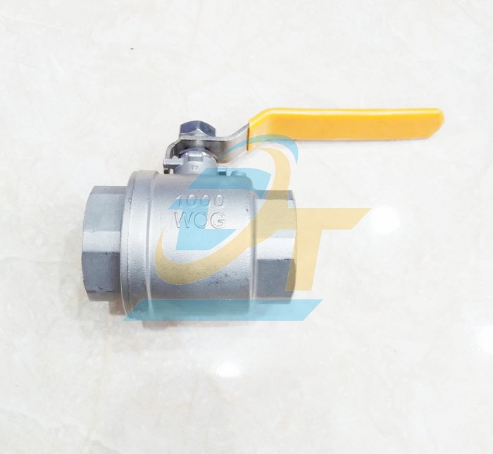 Van bi tay gạt inox 304 DN40 - phi 49