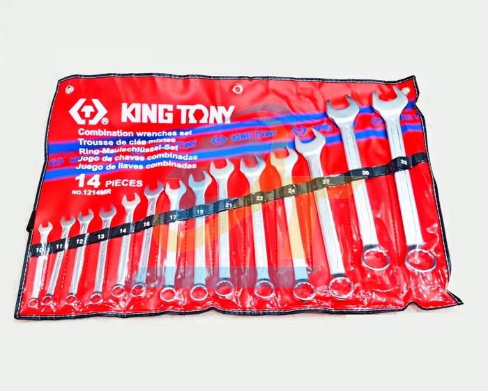 Bộ cờ lê vòng miệng 14 chi tiết 10-32mm Kingtony 1214MR10