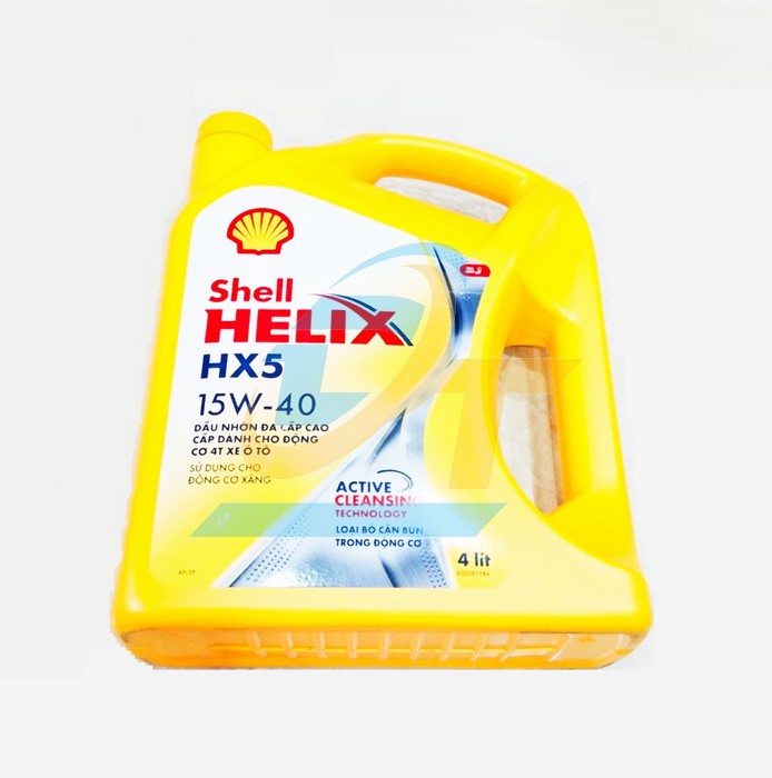 Dầu nhớt động cơ xăng Shell Helix HX5 15W-40 4L