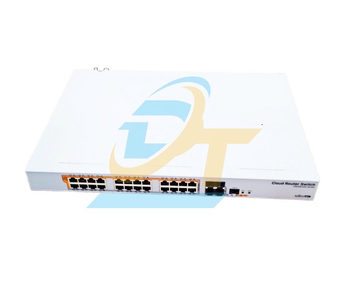 Thiết bị chuyển mạch Switch MikroTik CRS328-24P-4S+RM  MIKROTIK | Giá rẻ nhất - Công Ty TNHH Thương Mại Dịch Vụ Đạt Tâm