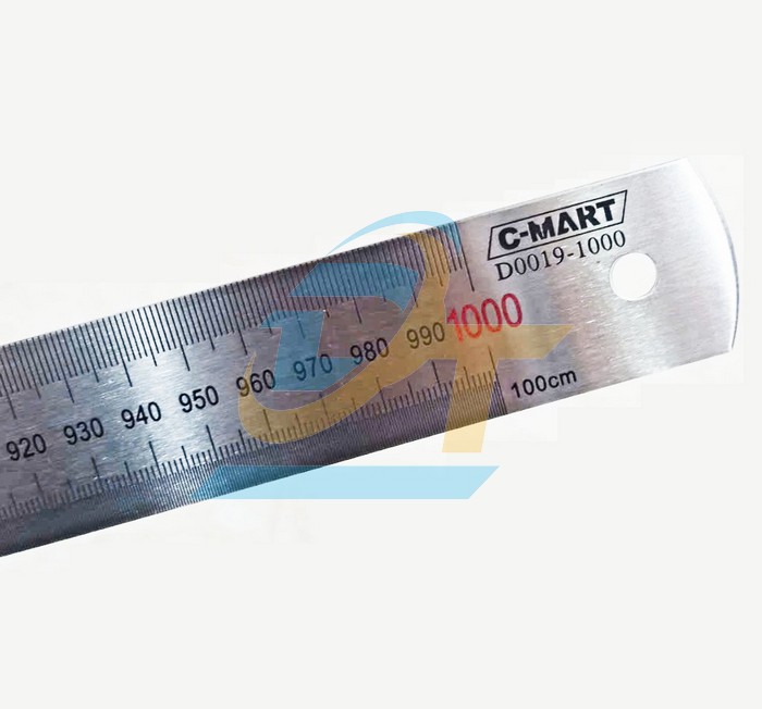 Thước lá thép 1000mm C-Mart D0019-1000