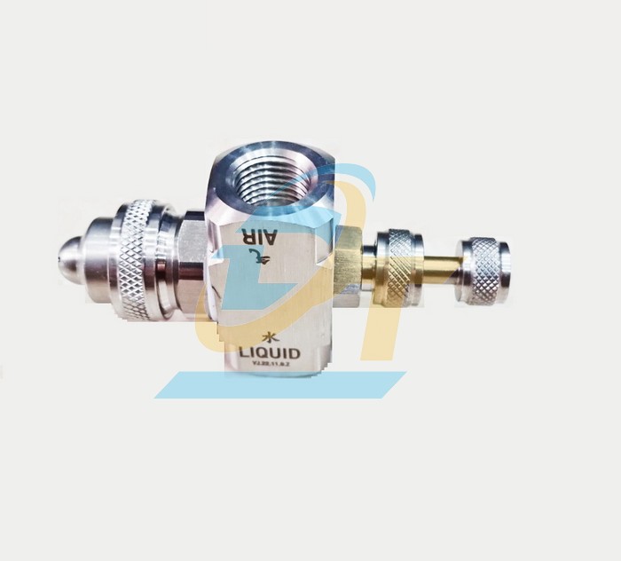 Béc phun áp lực hỗn hợp nước và khí 6 lỗ inox 304