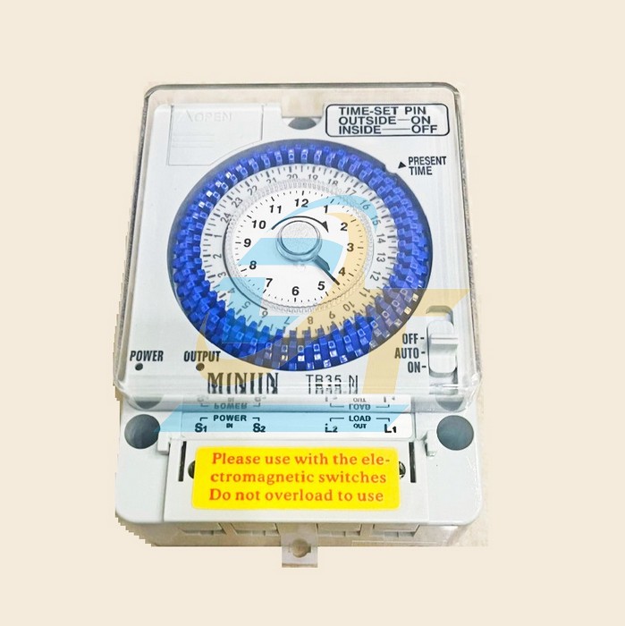 Công tắc hẹn giờ (Timer) 24h Minjin TB35-N