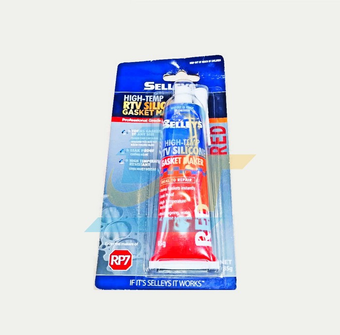 Keo thế ron đỏ Selleys High-temp RTV Silicone 85g - Màu đỏ