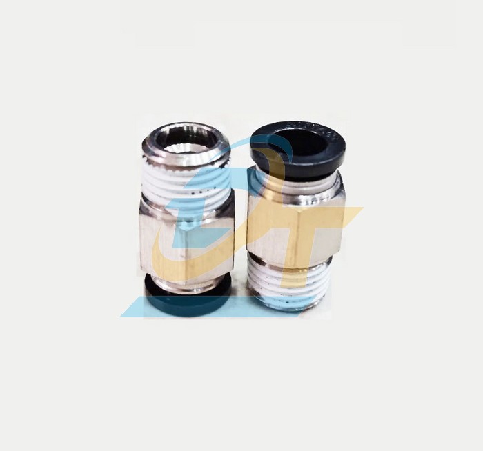 Đầu nối hơi thẳng ren ngoài 13 ống 8 Airtac PC802D PC802D Airtac | Giá rẻ nhất - Công Ty TNHH Thương Mại Dịch Vụ Đạt Tâm
