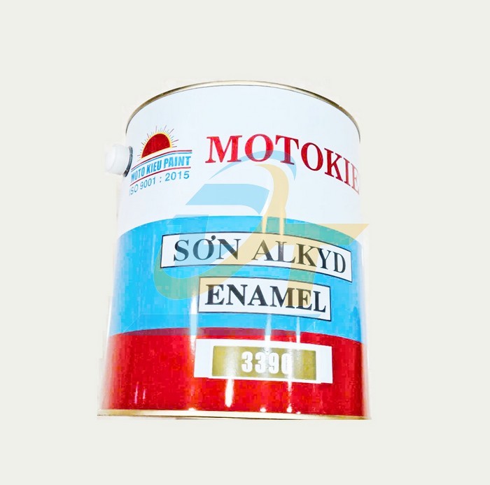 Sơn dầu Alkyd bóng màu 3390 Motokieu - Thùng 3kg