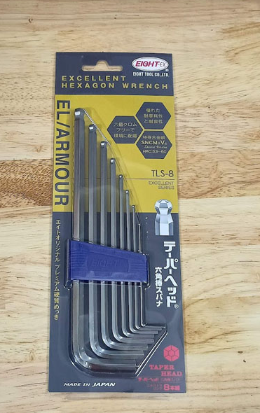 Bộ lục giác đầu bi 1.5-8mm TLS-8 Eight