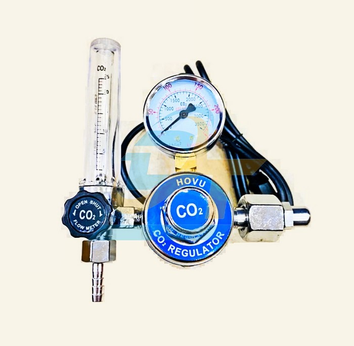 Đồng hồ kh&iacute; CO2 220V HOVU