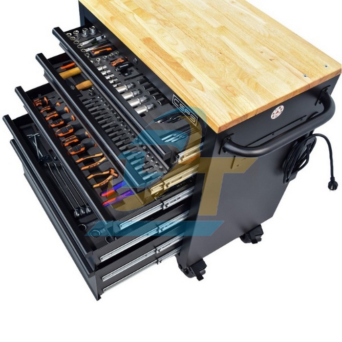 Bộ dụng cụ Wokin 171 chi tiết cho tủ 76cm