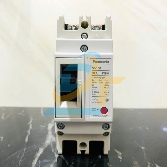 Cầu dao tự động MCCB 2P 32A 20kA Panasonic BBSF2232CTCV