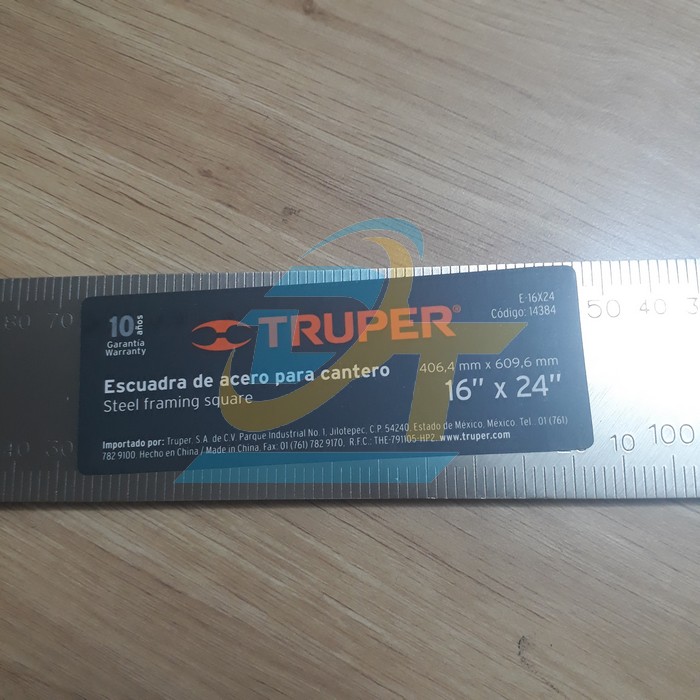 Thước ke góc vuông 600x400mm Truper 14384  Truper | Giá rẻ nhất - Công Ty TNHH Thương Mại Dịch Vụ Đạt Tâm