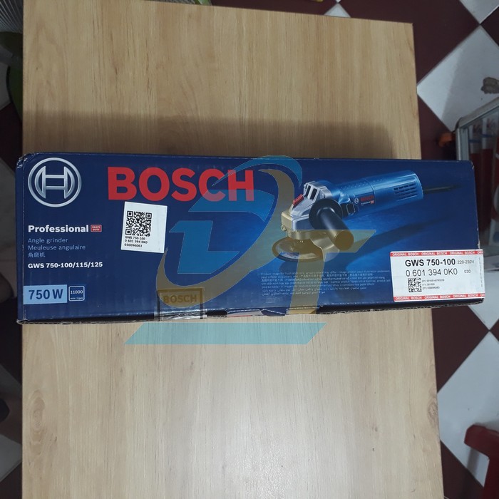 Máy mài góc 100mm Bosch GWS 750-100 GWS 750-100 Bosch | Giá rẻ nhất - Công Ty TNHH Thương Mại Dịch Vụ Đạt Tâm