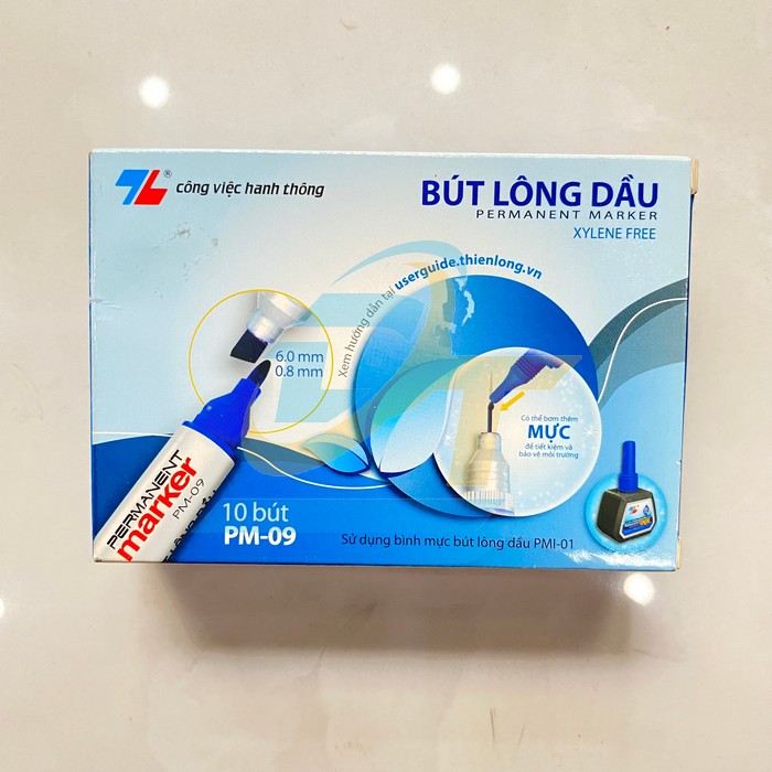 Bút lông dầu Thiên Long PM-09 PM-09 ThienLong | Giá rẻ nhất - Công Ty TNHH Thương Mại Dịch Vụ Đạt Tâm