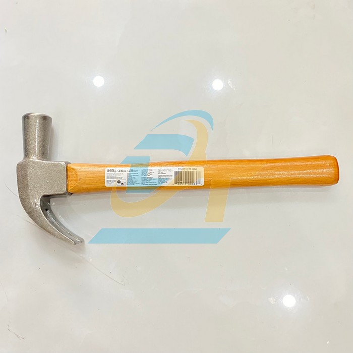 Búa nhổ đinh cán gỗ 20 Oz Stanley STHT51371-840 STHT51371-840 Stanley | Giá rẻ nhất - Công Ty TNHH Thương Mại Dịch Vụ Đạt Tâm