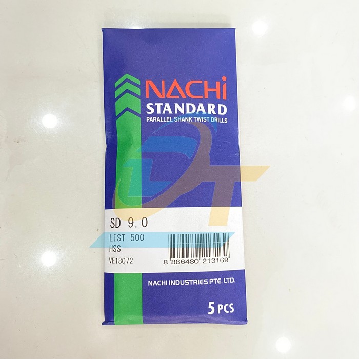 Mũi khoan sắt List 500 Nachi 9mm  Nachi | Giá rẻ nhất - Công Ty TNHH Thương Mại Dịch Vụ Đạt Tâm