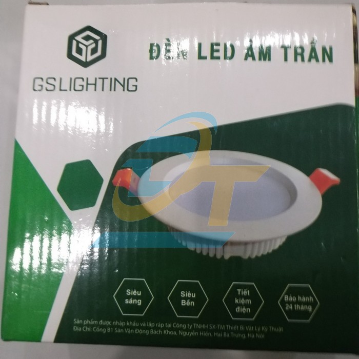 Đèn led âm trần GS Lighting GS-ATX8W - Ánh sáng trắng GS-ATX8W GSLighting | Giá rẻ nhất - Công Ty TNHH Thương Mại Dịch Vụ Đạt Tâm