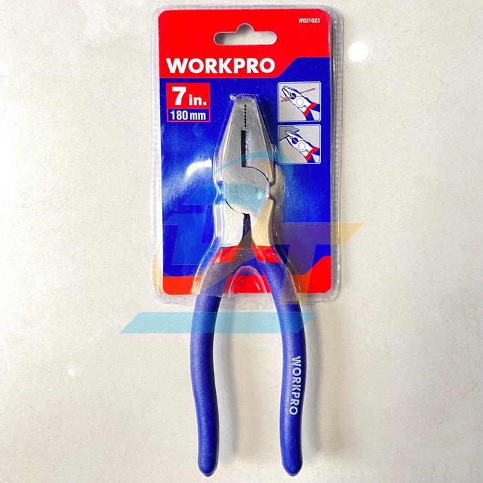 Bộ kìm 7 món cán xanh workpro  Workpro | Giá rẻ nhất - Công Ty TNHH Thương Mại Dịch Vụ Đạt Tâm