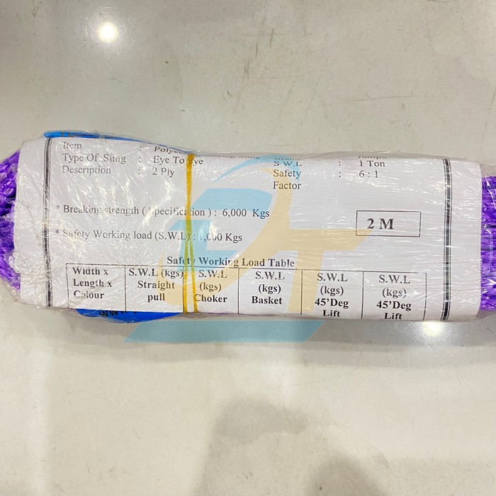 C&aacute;p vải cẩu h&agrave;ng 1 tấn x 2m bản 25mm Jumpo  Jumpo | Gi&aacute; rẻ nhất - C&ocirc;ng Ty TNHH Thương Mại Dịch Vụ Đạt T&acirc;m