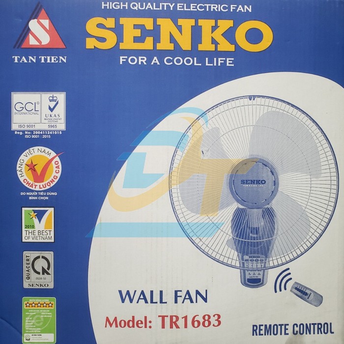 Quạt treo tường Senko TR1683 TR1683 Senko | Giá rẻ nhất - Công Ty TNHH Thương Mại Dịch Vụ Đạt Tâm