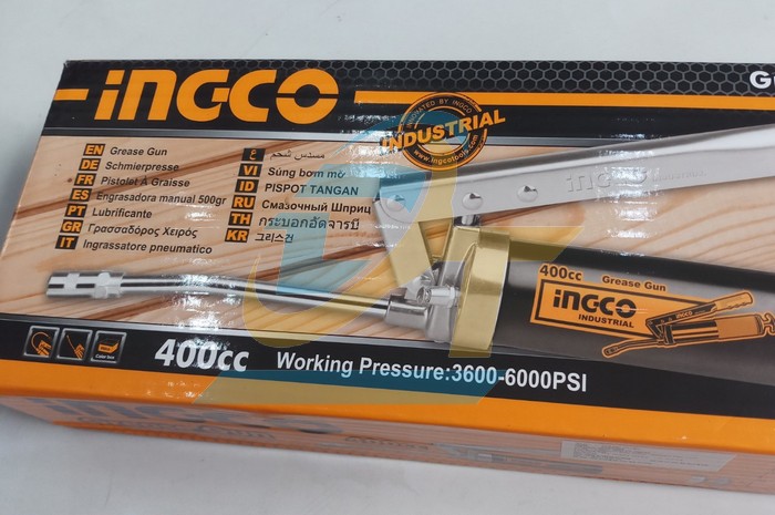 Súng bơm mỡ 400cc INGCO GRG015002 GRG015002 INGCO | Giá rẻ nhất - Công Ty TNHH Thương Mại Dịch Vụ Đạt Tâm