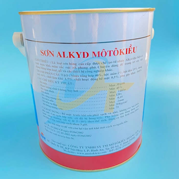 Sơn dầu Alkyd bóng màu đen 9999 Moto Kiều 9999 Motokieu | Giá rẻ nhất - Công Ty TNHH Thương Mại Dịch Vụ Đạt Tâm