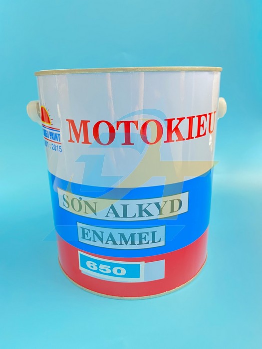 Sơn dầu Alkyd bóng màu xanh 650 Moto Kiều 650 Motokieu | Giá rẻ nhất - Công Ty TNHH Thương Mại Dịch Vụ Đạt Tâm