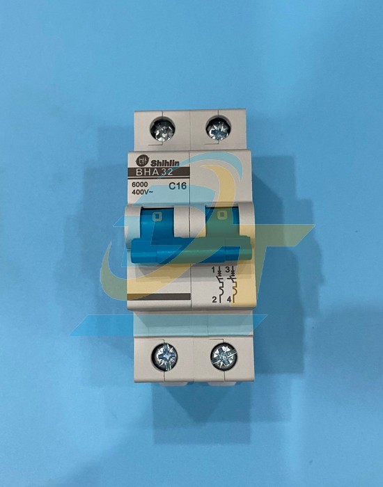 MCB (CB tép) 2P 16A 6KA Shihlin BHA32C16 BHA32C16 Shihlin | Giá rẻ nhất - Công Ty TNHH Thương Mại Dịch Vụ Đạt Tâm