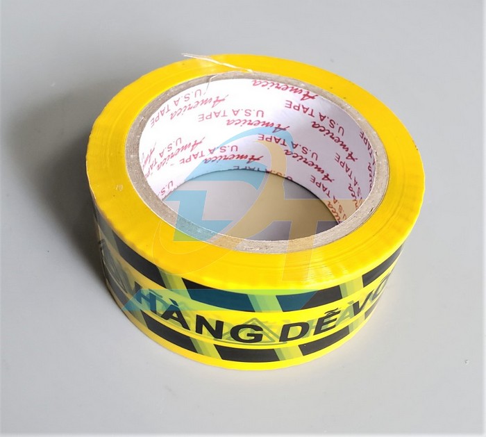 Băng keo in chữ hàng dễ vỡ 4F8 sọc vàng đen  VietNam | Giá rẻ nhất - Công Ty TNHH Thương Mại Dịch Vụ Đạt Tâm
