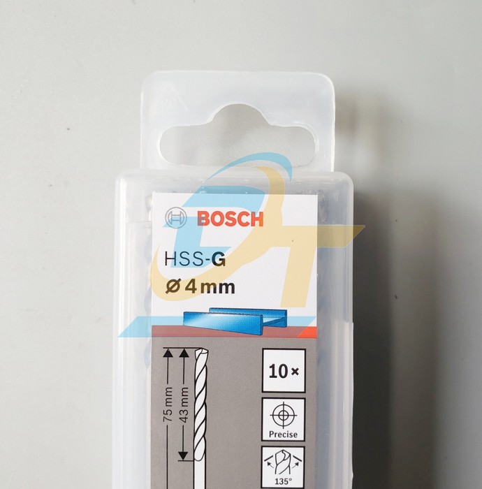 Mũi khoan sắt 4mm HSS-G Bosch 2608595059 2608595059 Bosch | Giá rẻ nhất - Công Ty TNHH Thương Mại Dịch Vụ Đạt Tâm