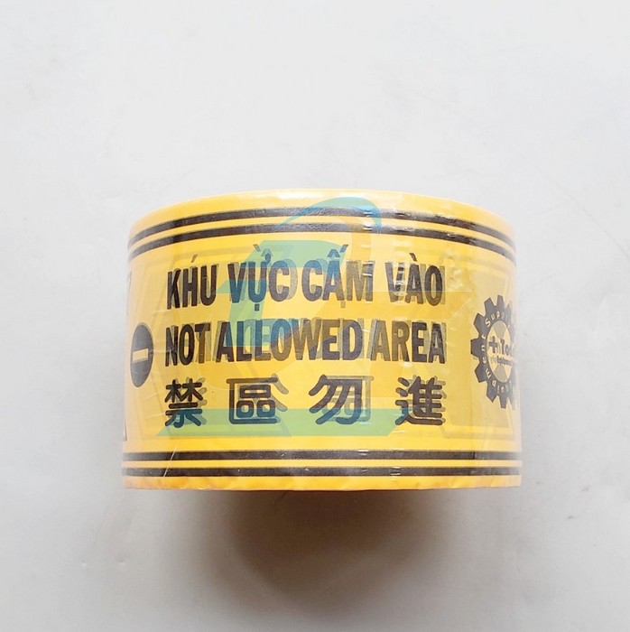 Cuộn băng rào cảnh báo vàng đen - Lõi giấy  VietNam | Giá rẻ nhất - Công Ty TNHH Thương Mại Dịch Vụ Đạt Tâm