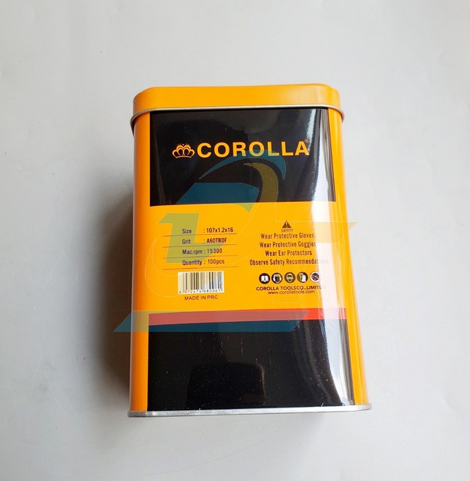 Đá cắt Corolla 107x1.2x16mm  Corolla | Giá rẻ nhất - Công Ty TNHH Thương Mại Dịch Vụ Đạt Tâm