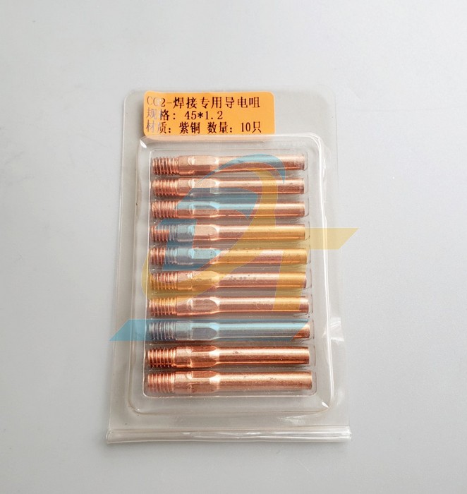 Béc hàn MIG 200A 1.2x45mm  China | Giá rẻ nhất - Công Ty TNHH Thương Mại Dịch Vụ Đạt Tâm