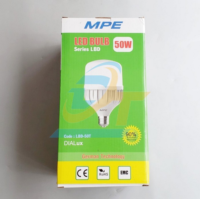 Bóng đèn Led bulb trụ 50W MPE LBD-50T LBD-50T MPE | Giá rẻ nhất - Công Ty TNHH Thương Mại Dịch Vụ Đạt Tâm