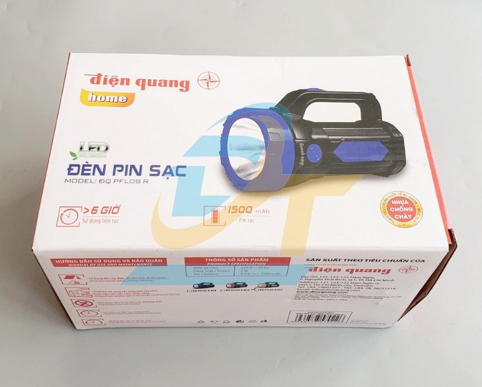 Đèn pin LED sạc Điện Quang ĐQ PFL09 R BLY PFL09 R BLY DienQuang | Giá rẻ nhất - Công Ty TNHH Thương Mại Dịch Vụ Đạt Tâm