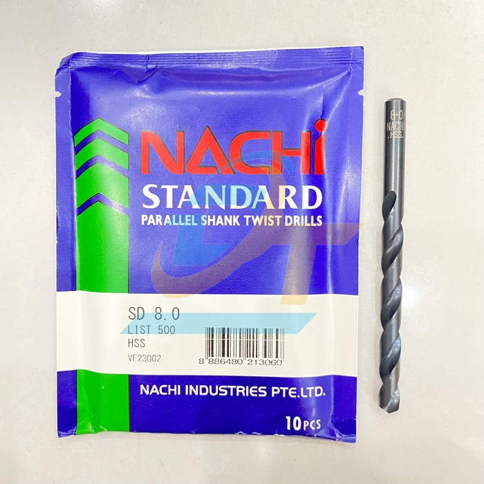 Mũi khoan sắt List 500 Nachi 8mm  Nachi | Giá rẻ nhất - Công Ty TNHH Thương Mại Dịch Vụ Đạt Tâm