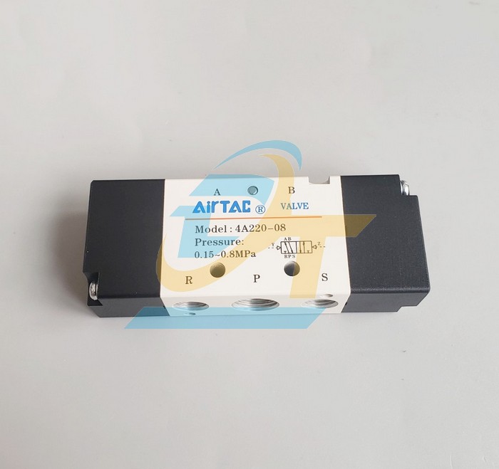 Van điện từ khí nén AC220V Airtac 4A220-08 4A220-08 Airtac | Giá rẻ nhất - Công Ty TNHH Thương Mại Dịch Vụ Đạt Tâm