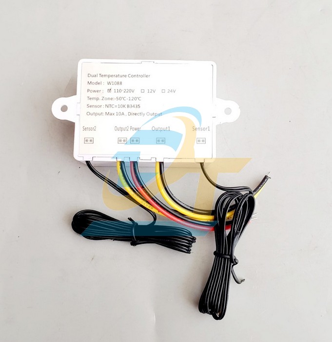 Bộ điều khiển nhiệt độ kỹ thuật số 10A 110-220V XK-W1088 XK-W1088 China | Giá rẻ nhất - Công Ty TNHH Thương Mại Dịch Vụ Đạt Tâm