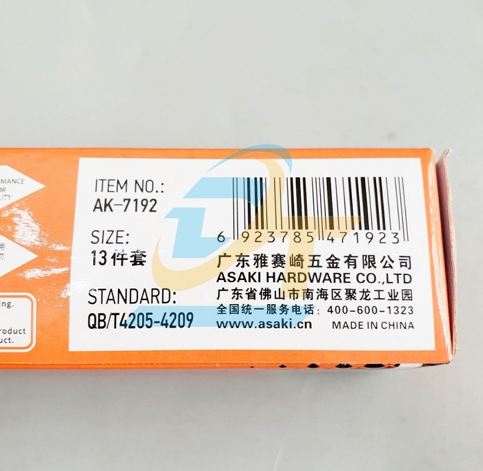 Bộ vít đóng 12 chi tiết Asaki AK-7192  Asaki | Giá rẻ nhất - Công Ty TNHH Thương Mại Dịch Vụ Đạt Tâm