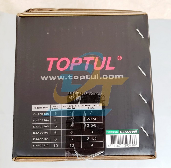 Ê tô kẹp 5" Toptul DJAC0105 DJAC0105 TOPTUL | Giá rẻ nhất - Công Ty TNHH Thương Mại Dịch Vụ Đạt Tâm